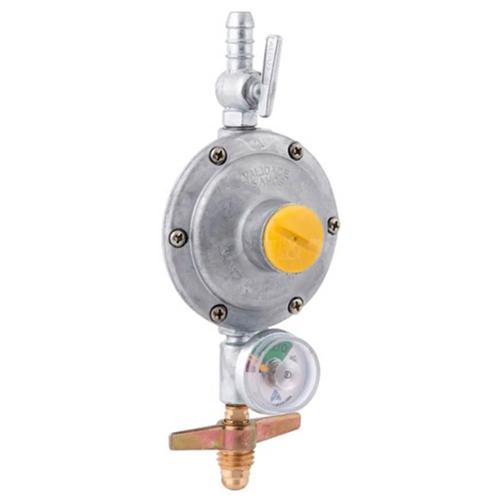 Regulador de Gás com Indicador de Pressão - 2kg/h 506/01 - Aliança - Imagem 2